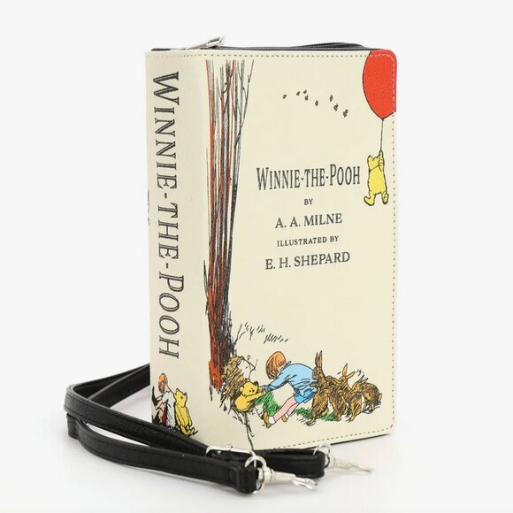 Winnie the Pooh Book Crossbody Purse - Wristlet - Book Lover Gifts - Picture 3 of 7